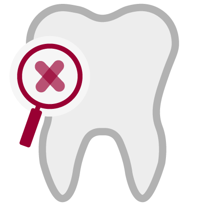 Tooth icon representing Emergency Dental Care
