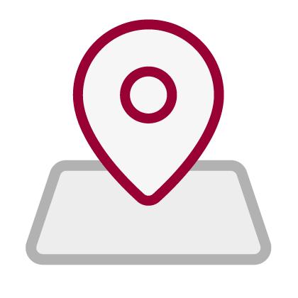 Location icon showing dentist in Paddington, London